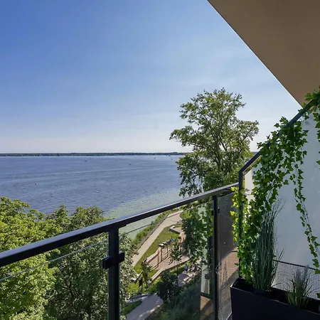 Stylish By The With Balcony In By Renters Appartamento Zegrze