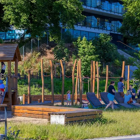 Appartamento Stylish By The With Balcony In By Renters Zegrze