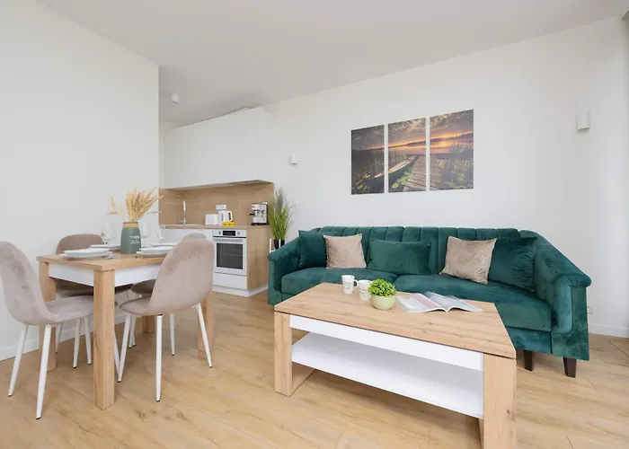 Stylish By The With Balcony In By Renters Apartament Zegrze