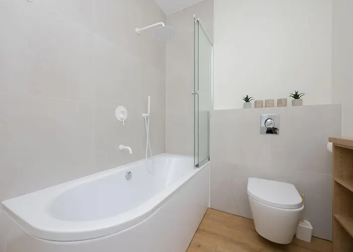 Stylish By The With Balcony In By Renters Zegrze