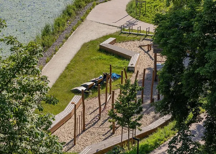 Stylish By The With Balcony In By Renters Zegrze