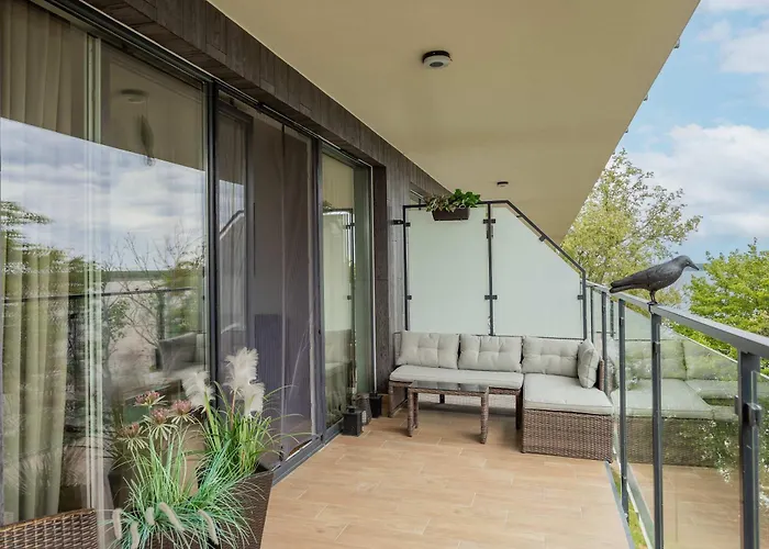 Stylish By The With Balcony In By Renters