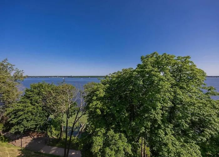 Stylish By The With Balcony In By Renters Apartament Zegrze