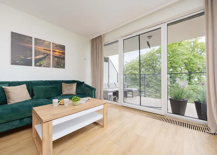 Apartament Stylish By The With Balcony In By Renters Zegrze