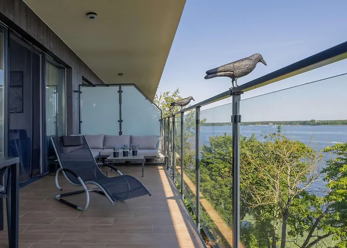 Apartament Stylish By The With Balcony In By Renters Zegrze